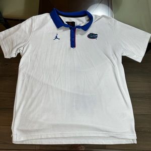 Nike Jordan Florida Gator polo size large